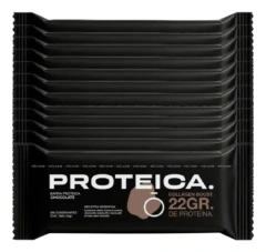 BARRAS PROTEÍCAS HOLSOM CHOCOLATE X12 UNIDADES