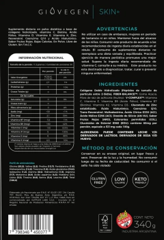 COLÁGENO GIOVEGEN SKIN+ - HealthDistro