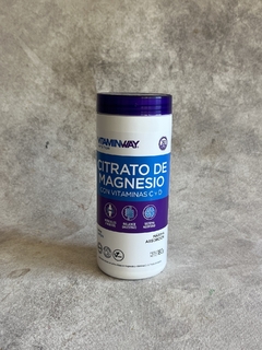 Citrato de Magnesio con vitaminas C y D sabor limón Vitamin Way 180g en internet