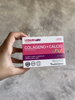 Colágeno + Calcio Vitamin Way X60 Cápsulas