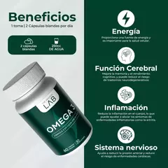OMEGA 3 FISH X60 CÁPSULAS THE PROTEIN LAB en internet