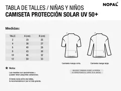 CAMISETA DE PROTECCIÓN SOLAR UV MANGA LARGA PARA NIÑOS UNISEX en internet