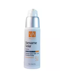 Protector Vansame solar facial FPS 50 Valuge - comprar online