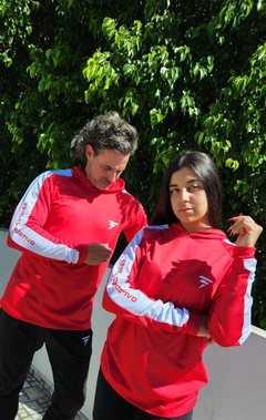5 Buzos deportivos de lycra termica frisada. UNISEX