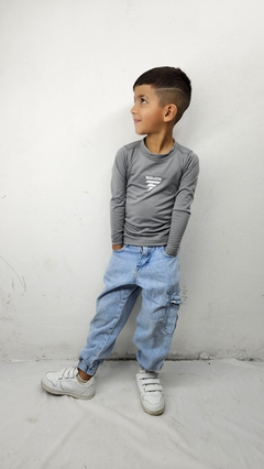 Imagen de 5 Remeras termicas frizadas de niños.