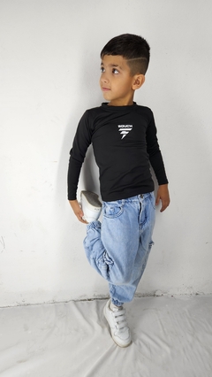 5 Remeras termicas frizadas de niños. - comprar online