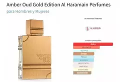 Perfume árabe Al Haramain Amber Oud Gold Edition 120 ml - comprar online