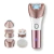 Depiladora Eléctrica 6 En 1 Facial Cuerpo Masajeador USB - Importpichino