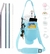 Water Bottle Carrier with Pouch Evelame