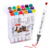 Marcador Punta Doble Caja X18u Diseño Dibujo Permanentes - comprar online