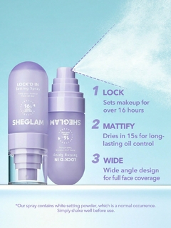 Lock´d in Setting Spray Sheglam en internet