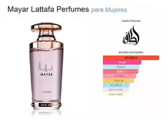 Perfume árabe Mayar Lattafa 100ml en internet