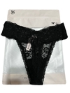 Panty de encaje negro Talle M