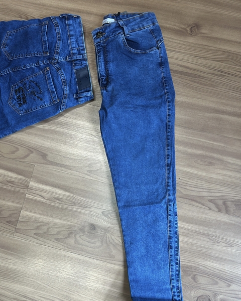 Calça Sal e Pimenta Escura - comprar online