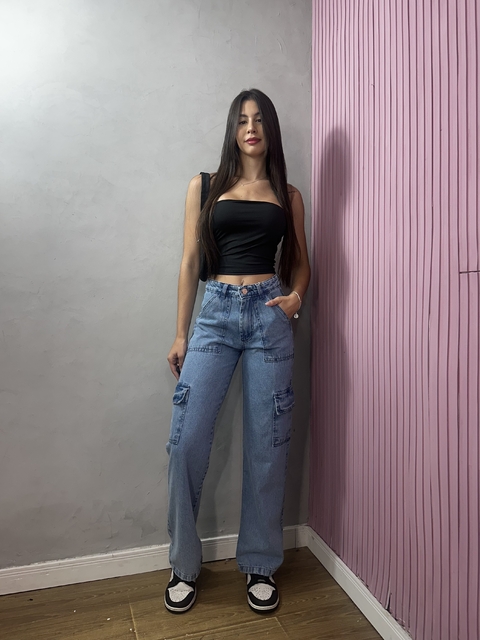 Wide Leg Cargo Susi - comprar online