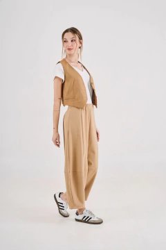 Pantalon Berta - Camel en internet
