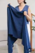 Manta Anna Azul Marinho 1,40x2,30 - comprar online