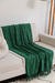 Manta Anna Verde Escuro 1,40x2,30 - comprar online