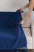 Manta Anna Azul Marinho 1,40x2,30