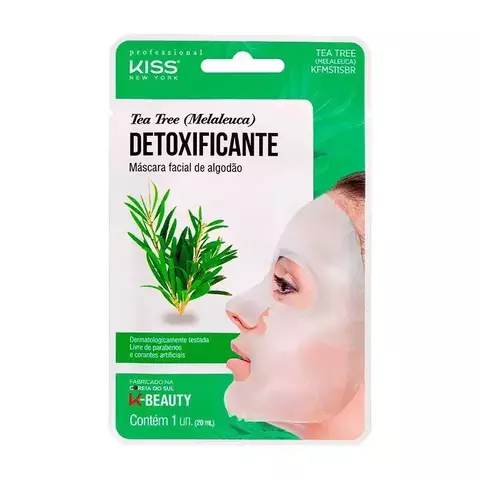 Máscara Facial Kiss NY tecido