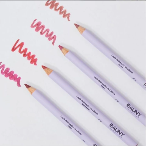 Lápis Delineador de lábios Bauny