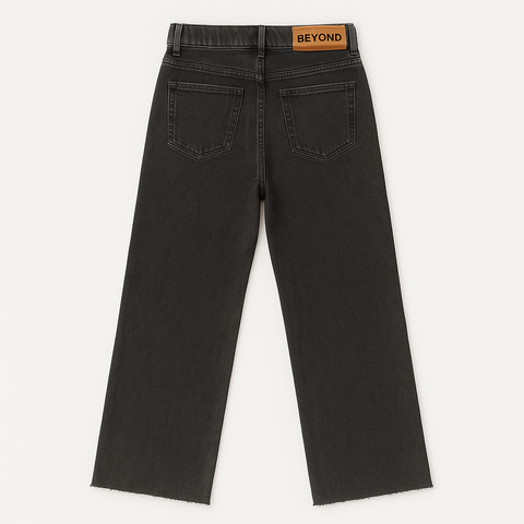 CALÇA PANTALONA PRETA MARMORE - comprar online