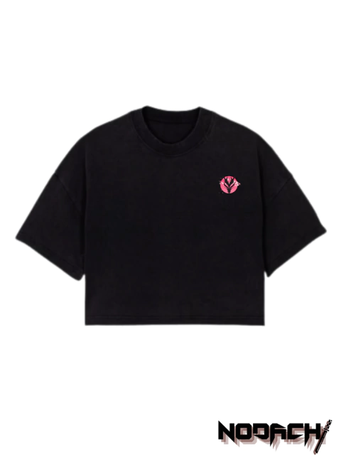 Cropped Streetwear preto, DRAGON SAKURA - comprar online