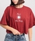 Remera bordada crop Friday sol - comprar online