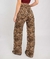 Pantalon animal print gabardina - tienda online