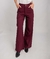 Pantalon wide leg con bolsillo bengalina - comprar online
