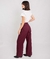 Pantalon wide leg con bolsillo bengalina - Othilia