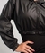 Campera crop cuerina con capucha - Othilia