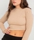 Polera crop mangas largas de morley - Othilia