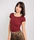 Remera morley mangas cortas espalda escotada - comprar online