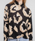 Polera lanilla estampada