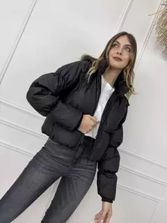 Campera Impermeable Negra - comprar online