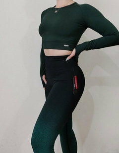 Crop Top Green en internet