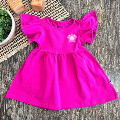 Vestido Rosa Estrela - Malwee - comprar online