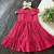 Vestido Cereja Laise - Anjos Baby