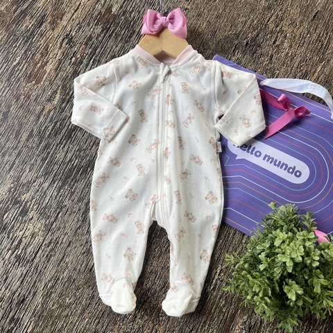 Macacão Baby Ursa - Anjos Baby - comprar online