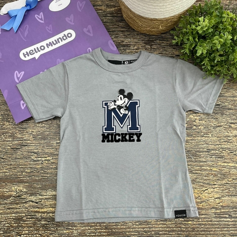 Camiseta Mickey Mouse Cinza - Youccie - comprar online