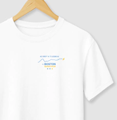 Camiseta Casual Boston Coordinates – Coleção We Qualify | Next Level
