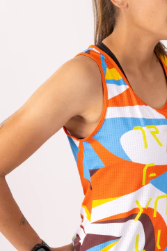 Imagem do Regata Esportiva Unissex Estampa Explore