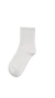 Meias lisas 95% algodão - Branca - comprar online