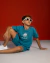 Conj. Over Size de Moletom FELIZ Infanto Juvenil - loja online