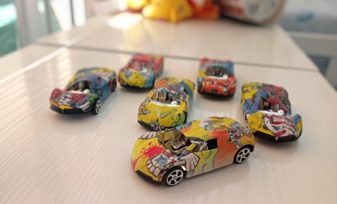 BLISTER DE 6 AUTOS DE CARRERA