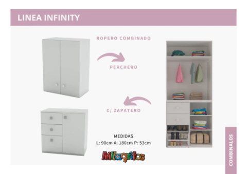 ROPERO INFINITY COMBINADO N°7