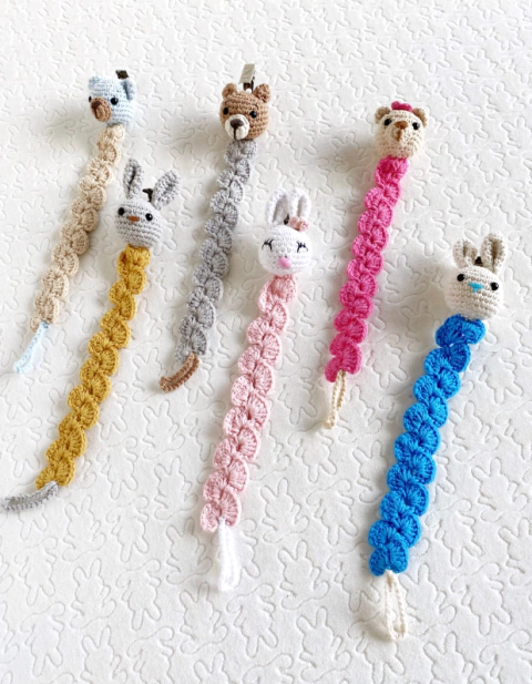 PORTA CHUPETE TEJIDO - comprar online