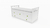 DIVAN DOBLE CON CAJONERA INFINITY CON CRUCES - comprar online