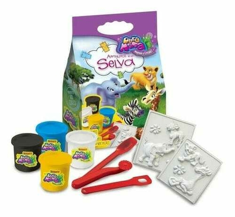 KIT DE MASA AMIGUITOS EN LA SELVA